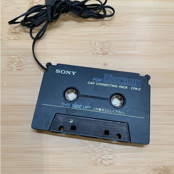 Genuine OEM sony car connecting pack cpa-2 cassette adaptor for sony diskman - Picture 1 of 2
